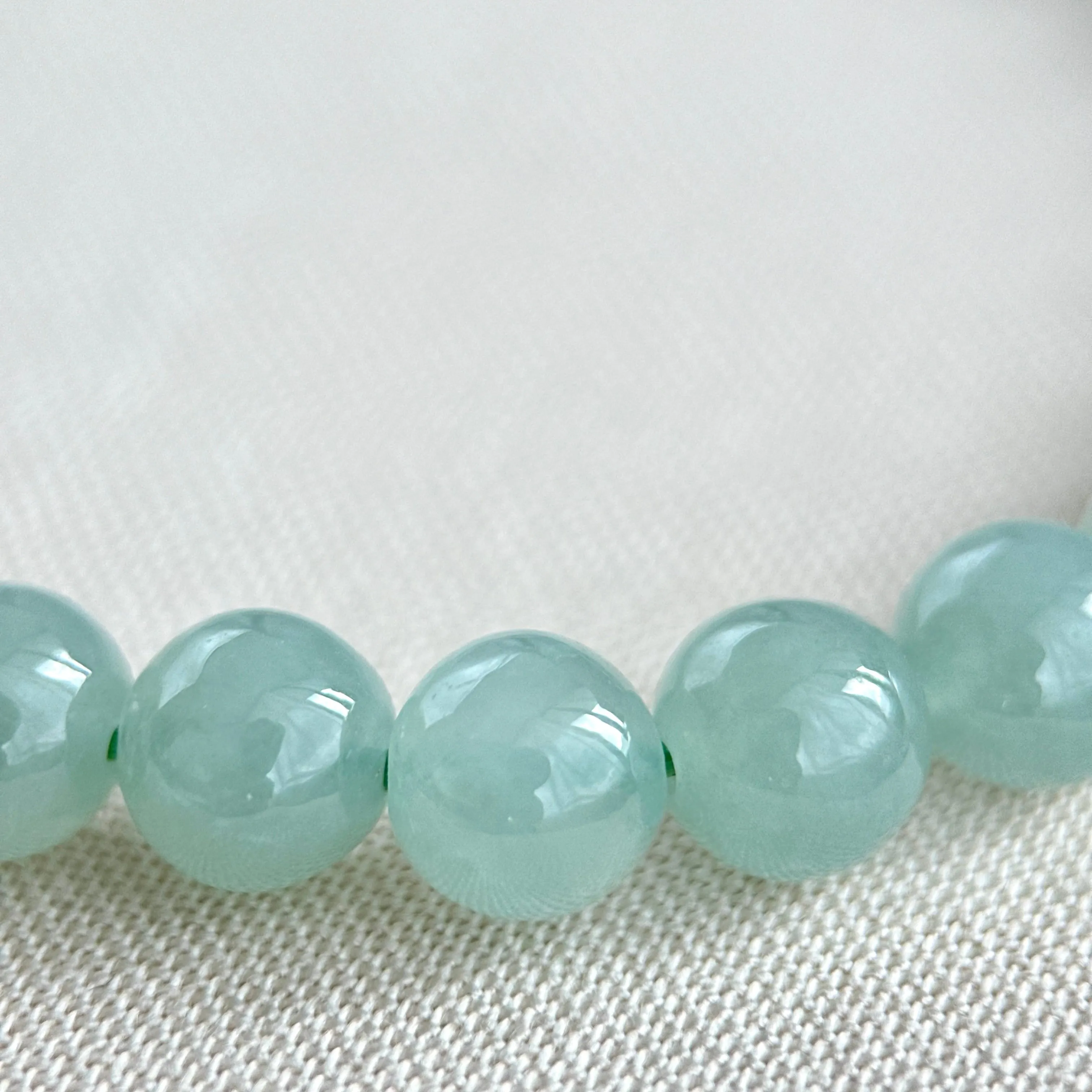 1214488  Aqua Mist Jade Bracelet