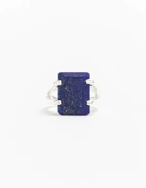 Amalfi Silver & Lapis Ring