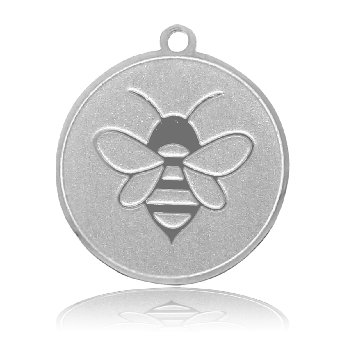 Bee Charm with Green Yellow Jade Charity Bracelet
