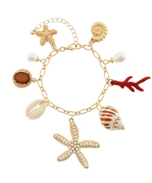 Coral Reef Charm Bracelet