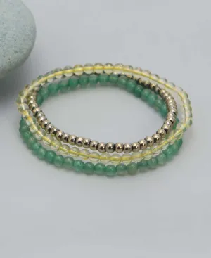 Energy Bracelets for Abundance and Success, Set of 3