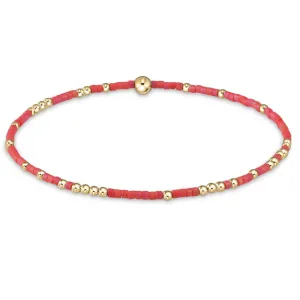Enewton Hope Unwritten Bracelet in Coral