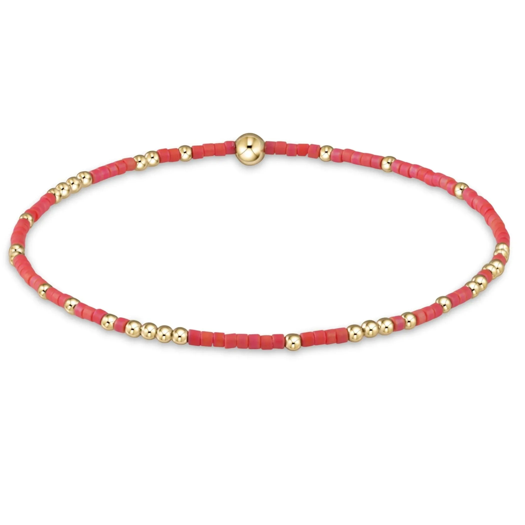 Enewton Hope Unwritten Bracelet in Coral