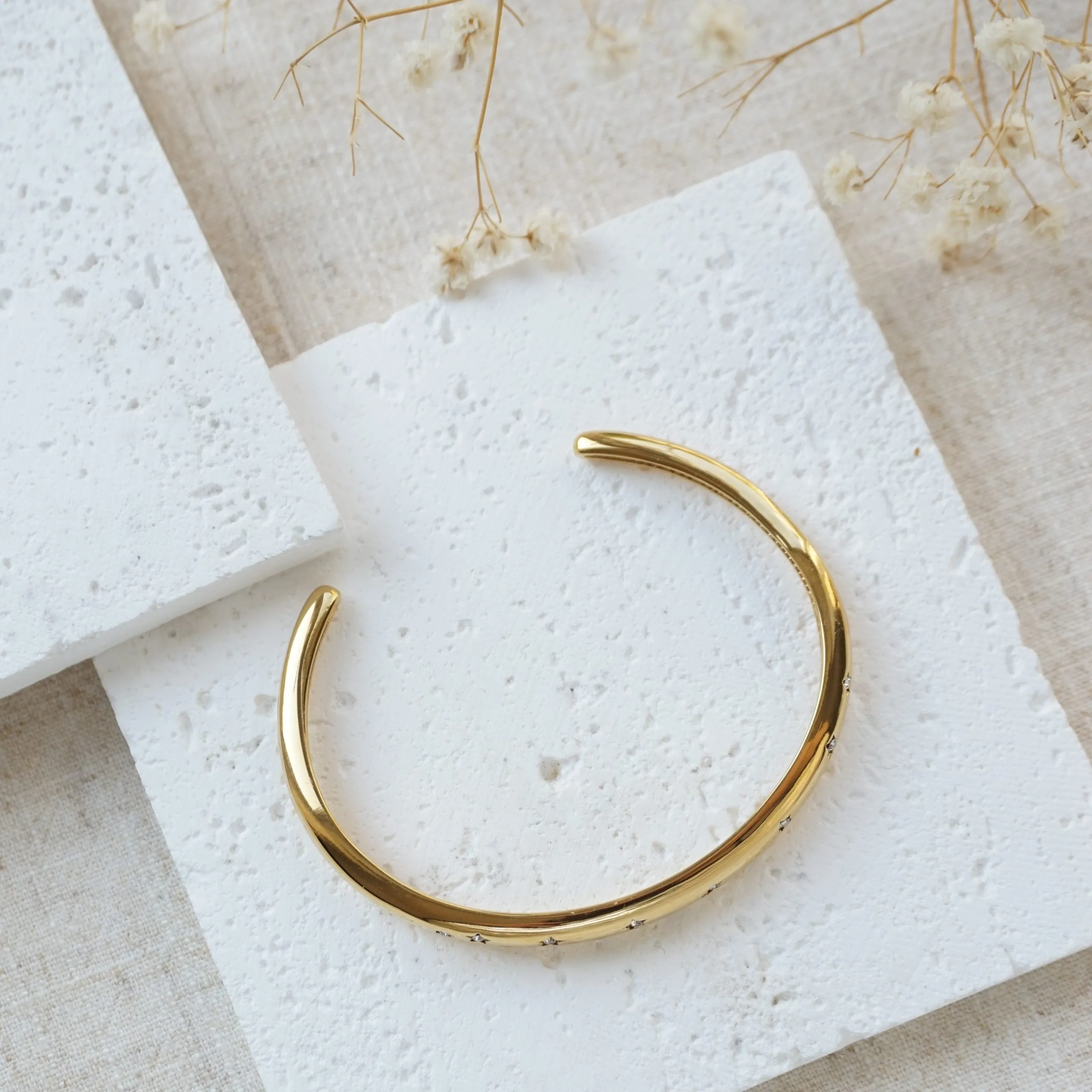 Gold Belle Bangle