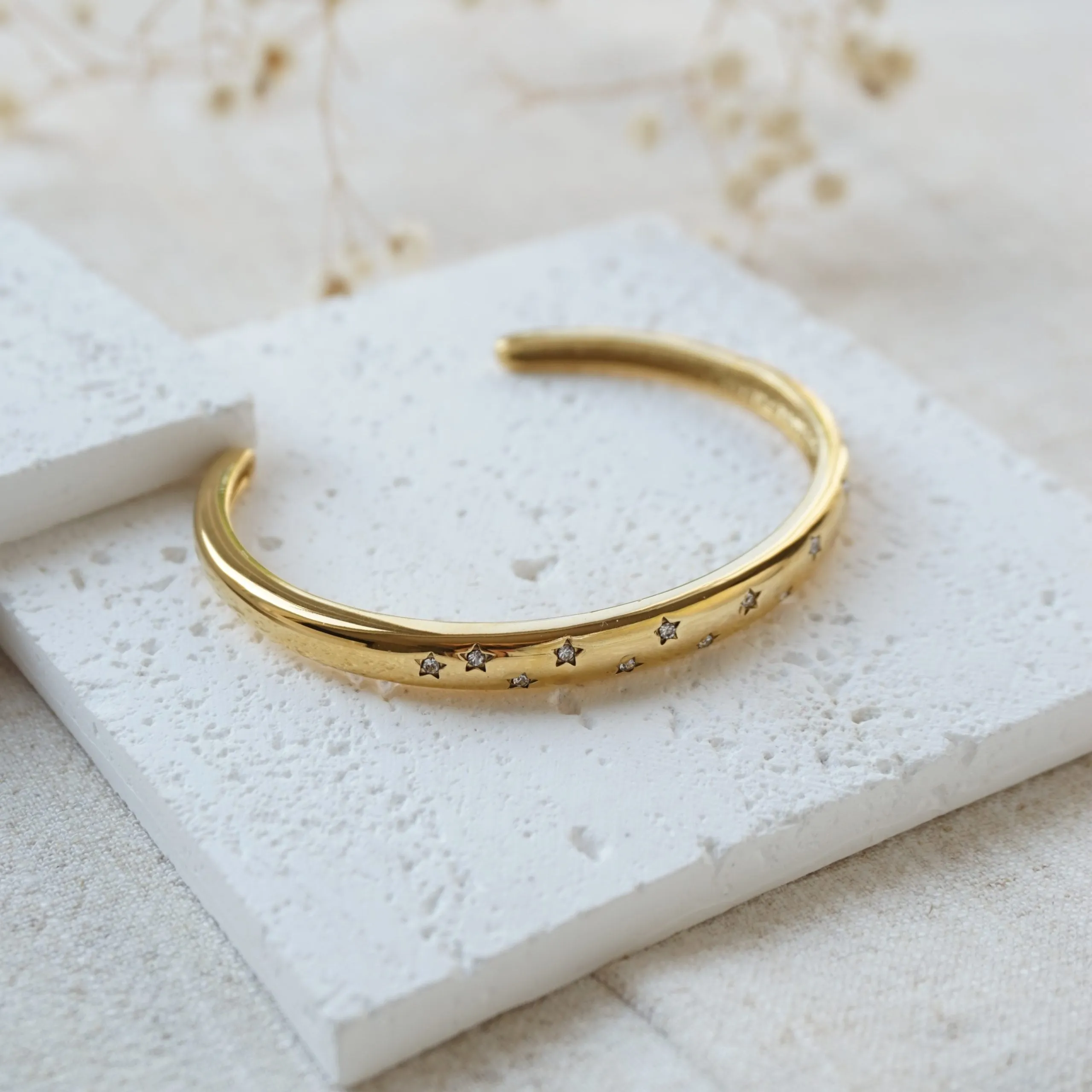 Gold Belle Bangle