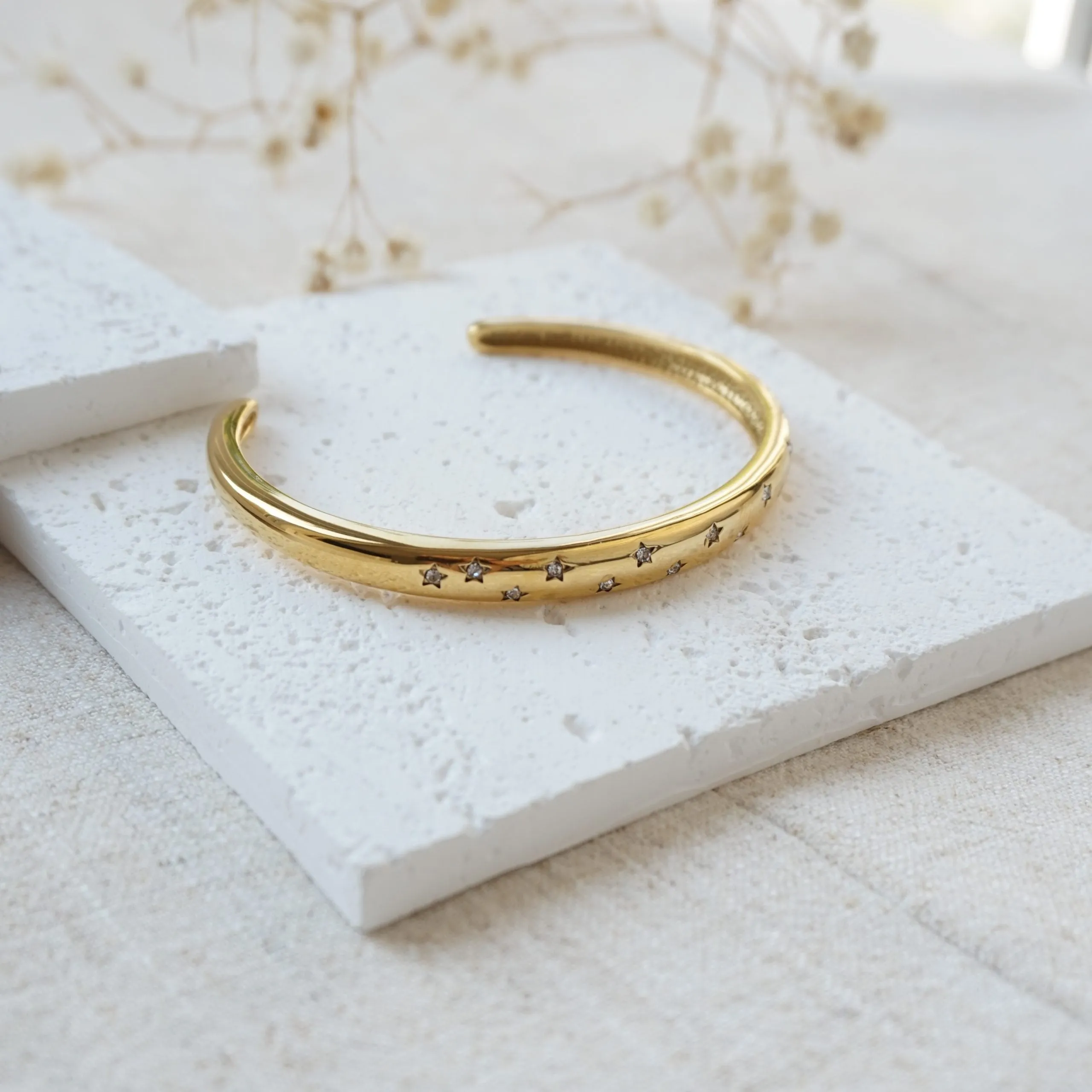 Gold Belle Bangle