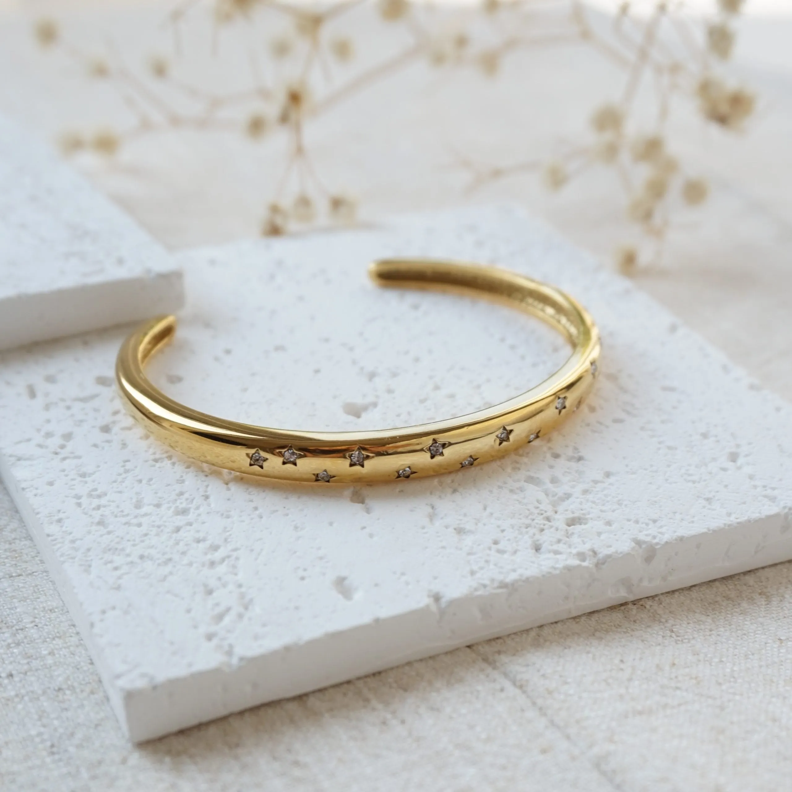 Gold Belle Bangle