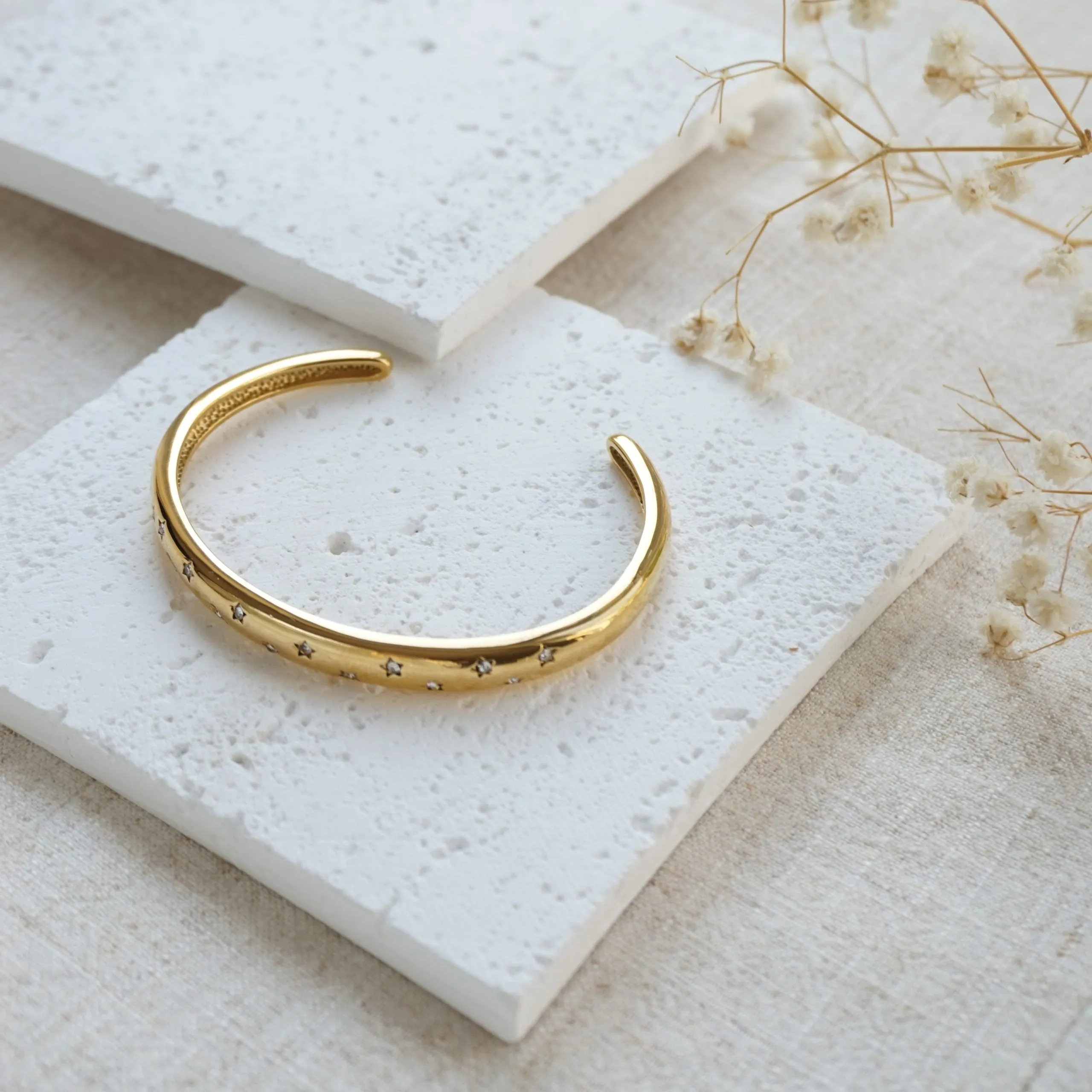 Gold Belle Bangle