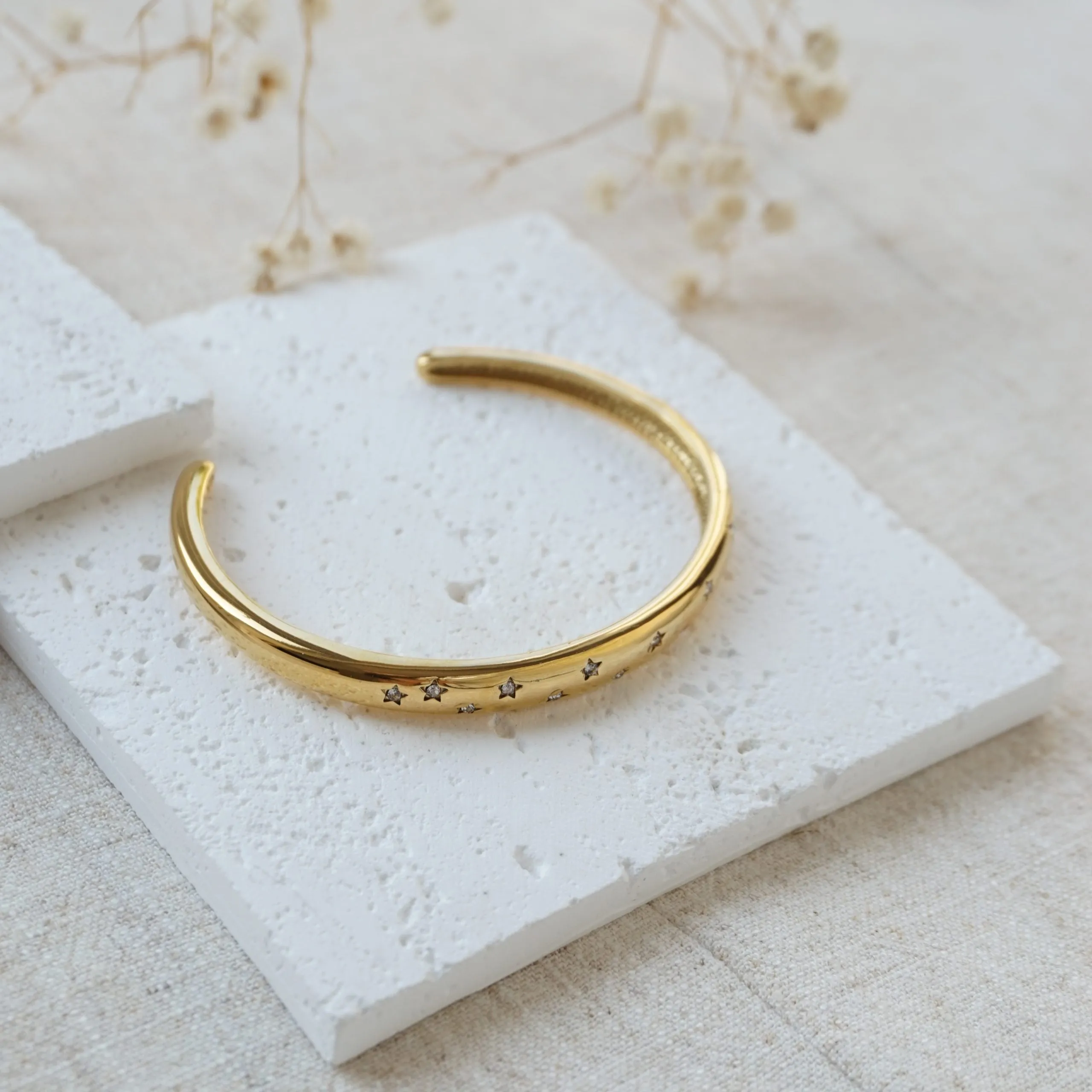 Gold Belle Bangle