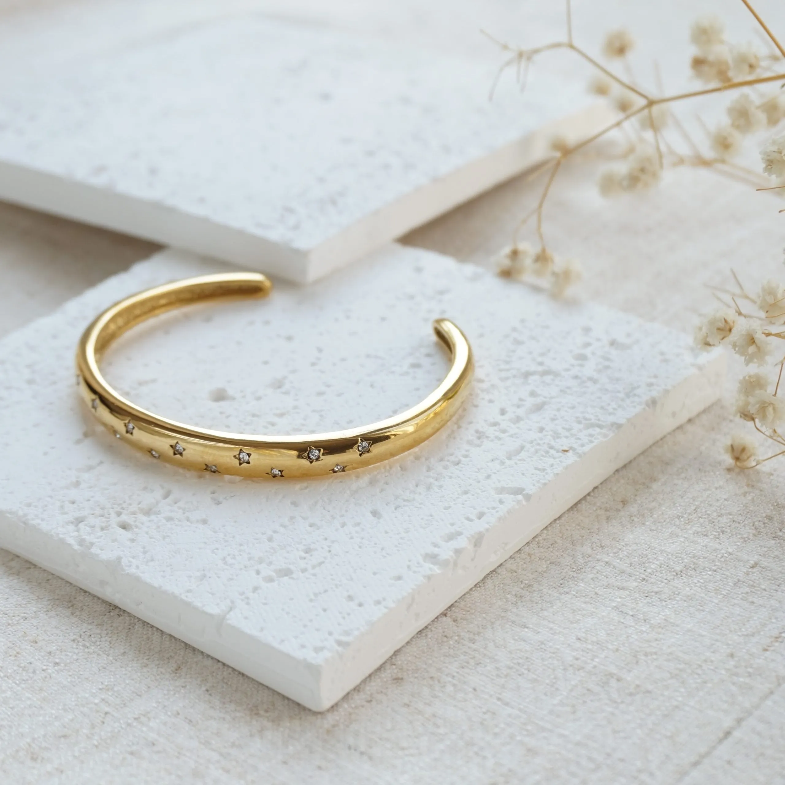 Gold Belle Bangle