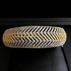 Gold Zircon/AD,  Bracelet