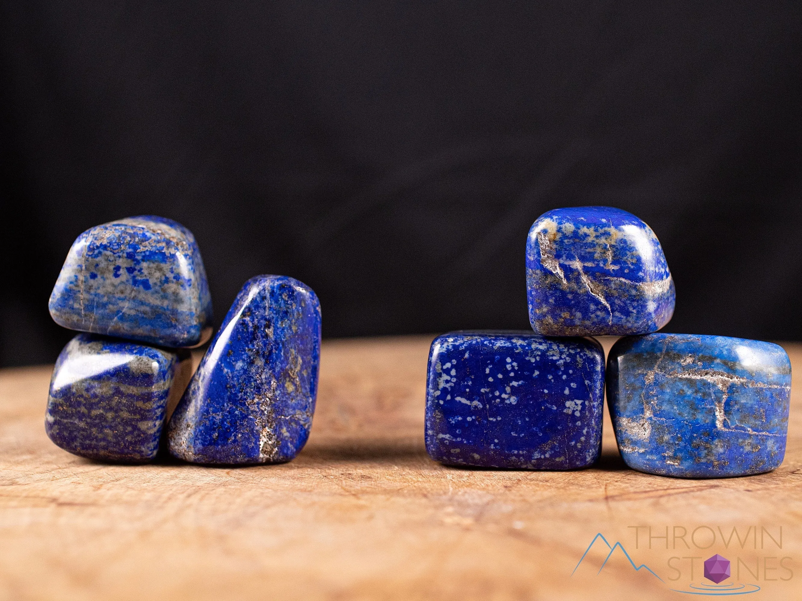LAPIS LAZULI Tumbled Stones - Tumbled Crystals, Self Care, Healing Crystals and Stones,  E1178