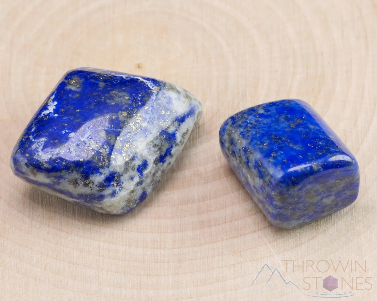 LAPIS LAZULI Tumbled Stones - Tumbled Crystals, Self Care, Healing Crystals and Stones,  E1178