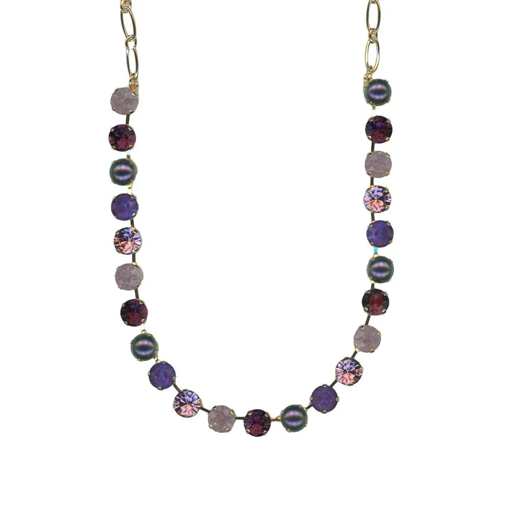Large Round Necklace in "Wildberry" *Custom*