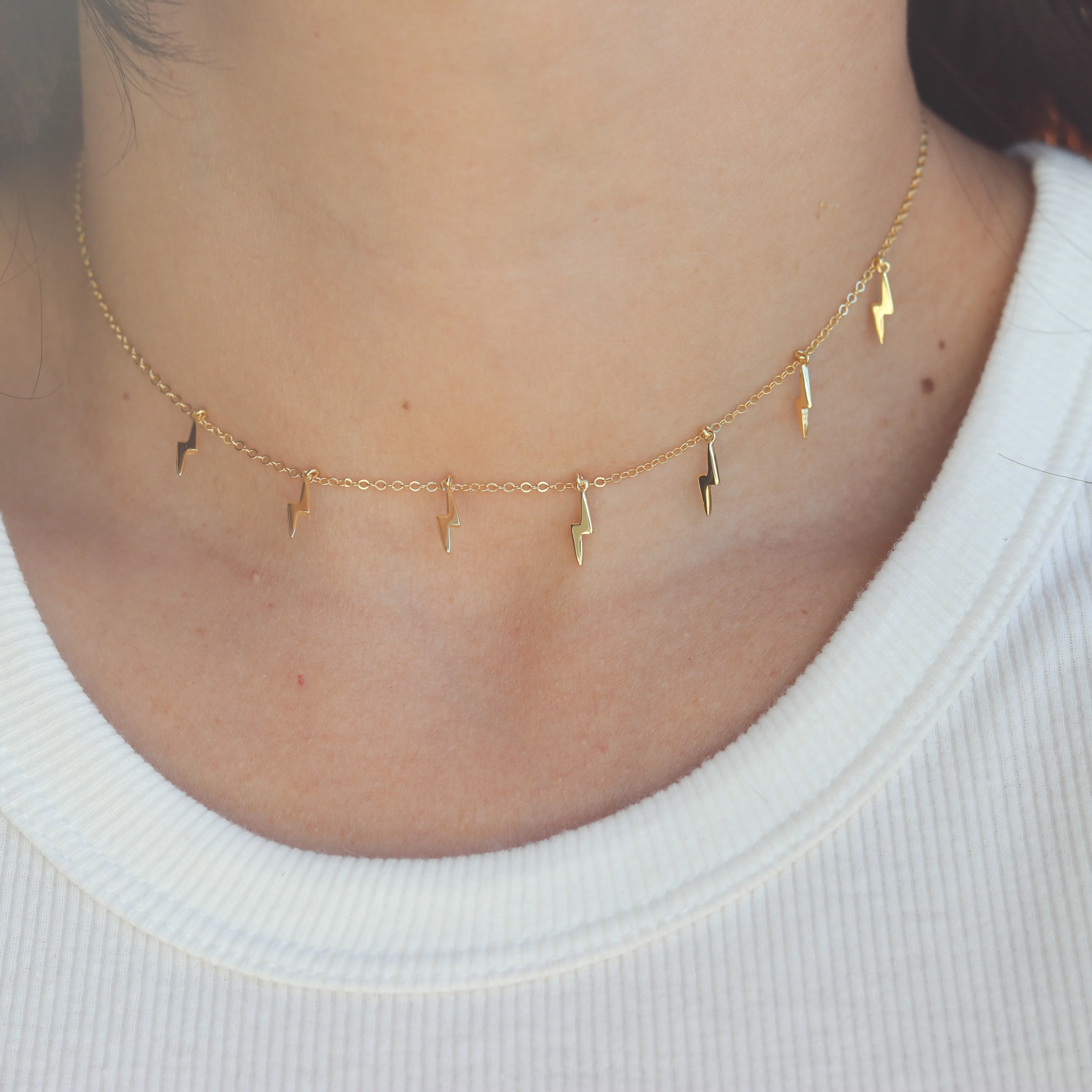 Lightning bolt Choker