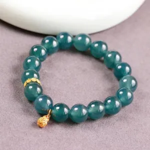 Natural Burma jadite A grade bracelet
