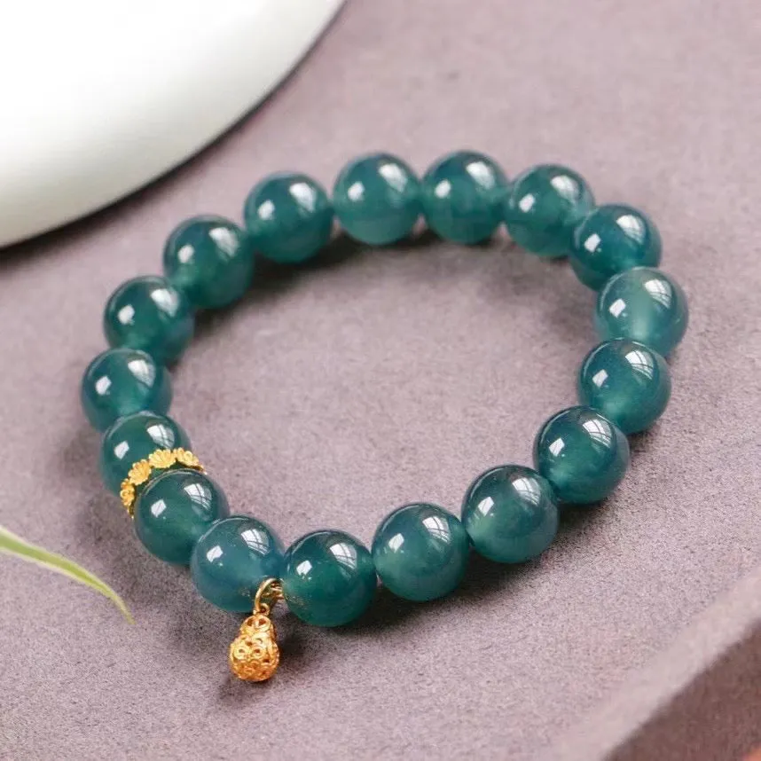 Natural Burma jadite A grade bracelet