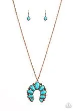 Necklace Stone Monument - Copper N83