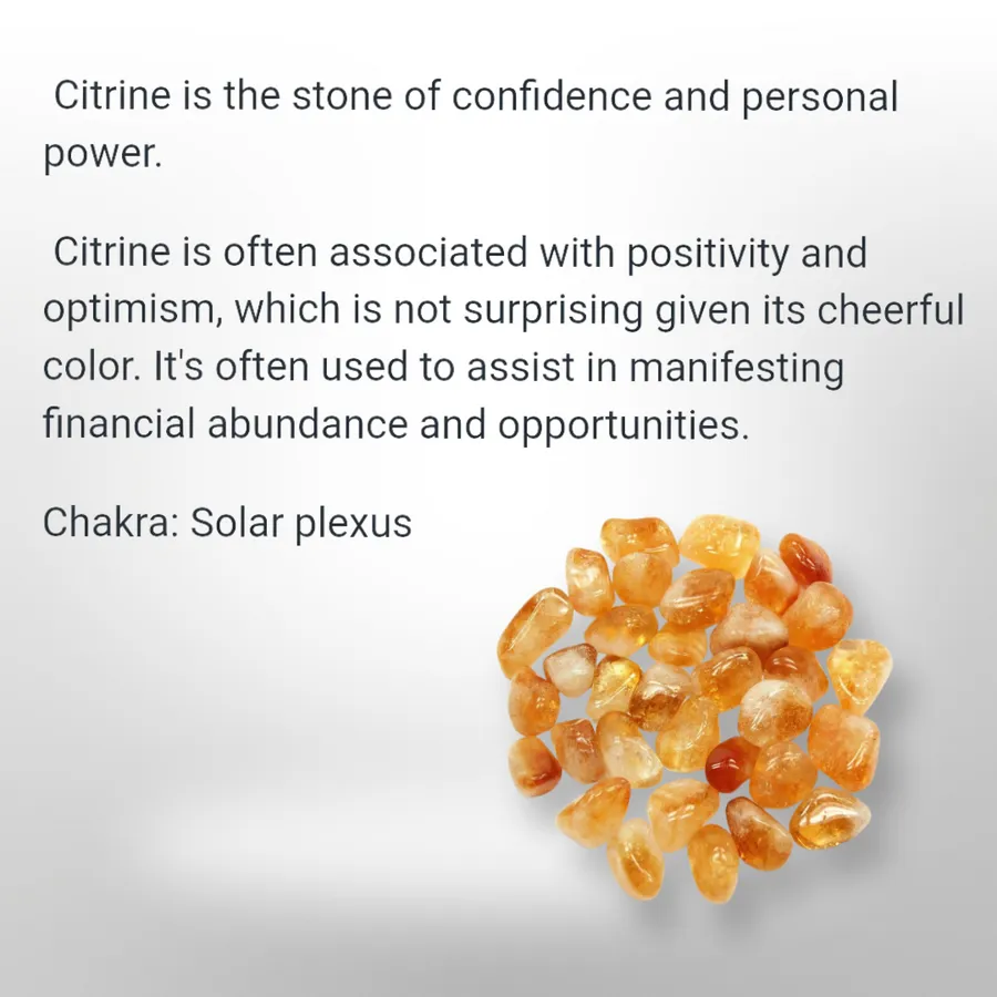 Pebble gift - Citrine