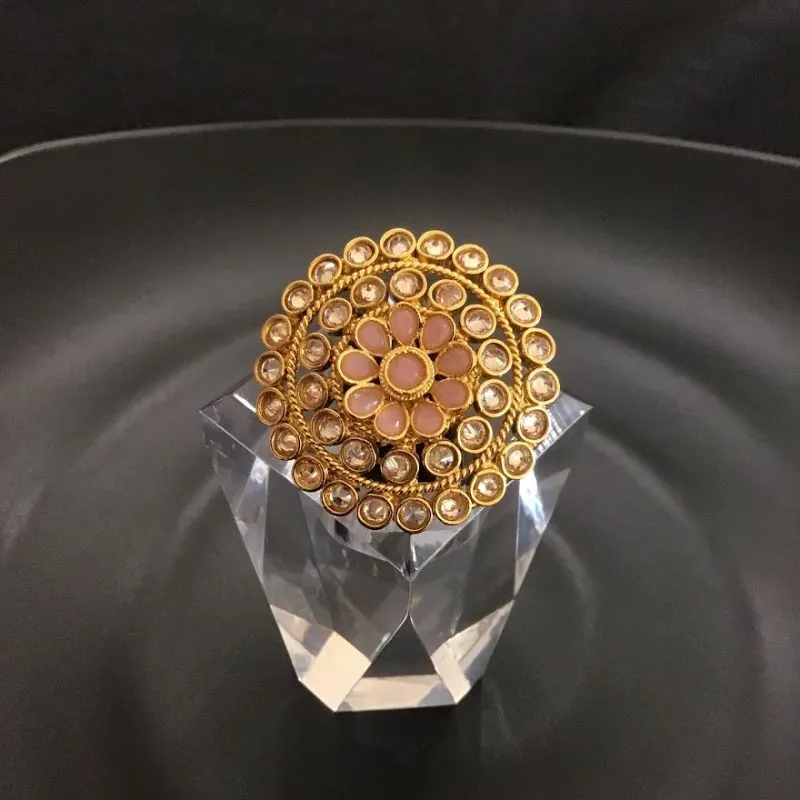 Polki Adjustable Cocktail Ring 3177-7242