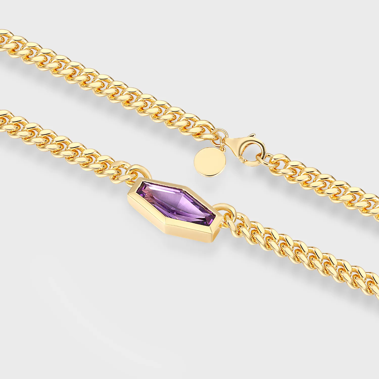 Reign Pharaoh Necklace, 18K Yellow Gold Vermeil