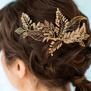 Serena hair comb with one pin set