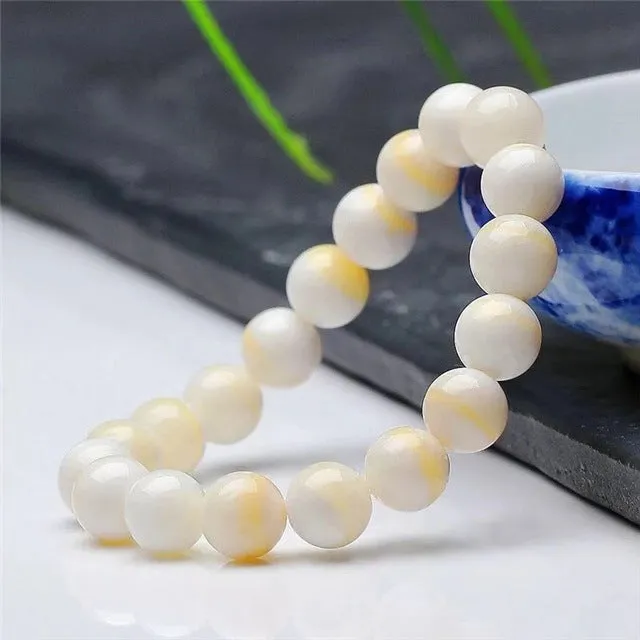Shell Deep Sea Rouge Ornament Buddha Beads Bracelet