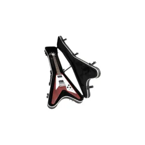 SKB Hardshell for Gibson® Flying V® Guitars - TSA Latch - Over-Molded Handle