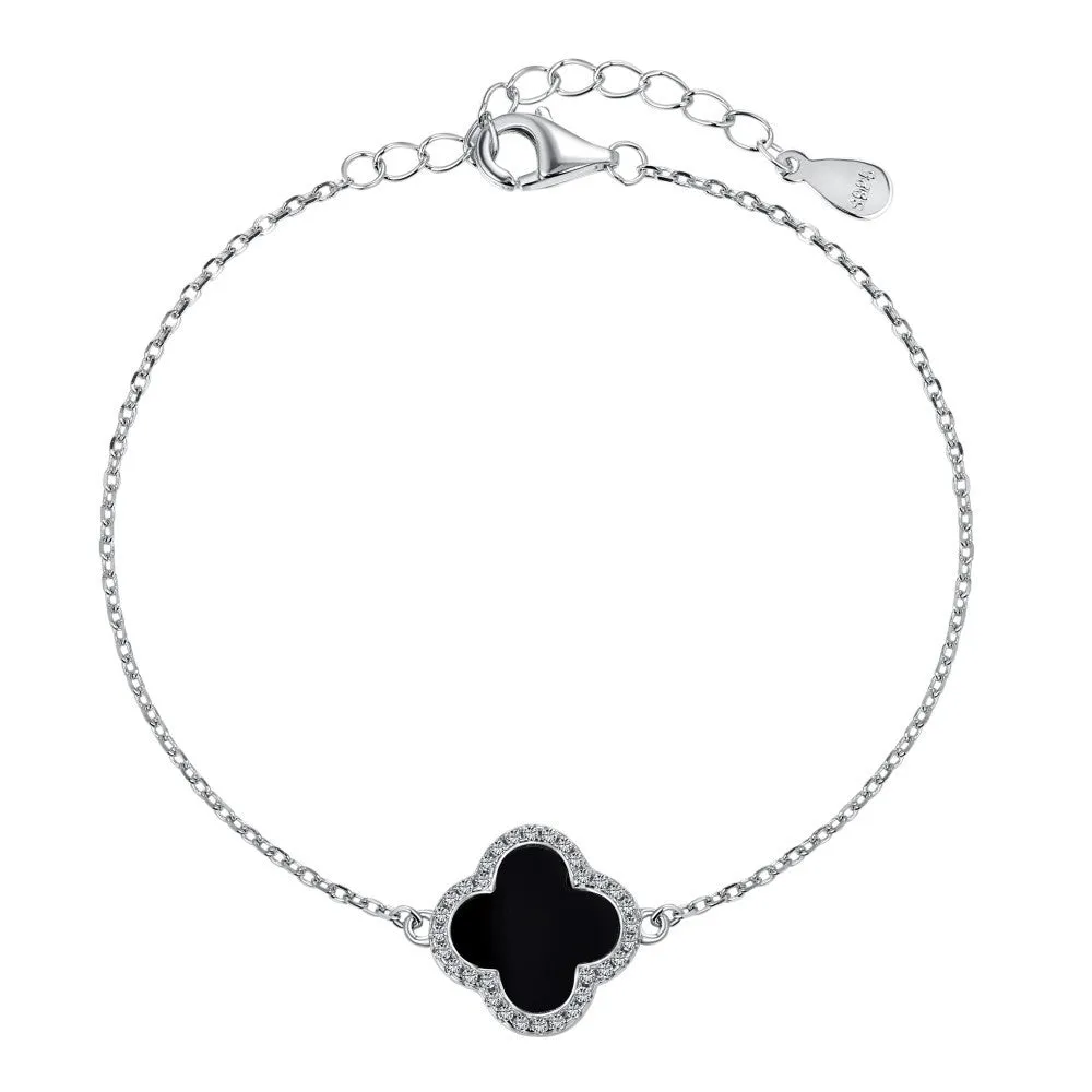 Sparkle flower bracelet