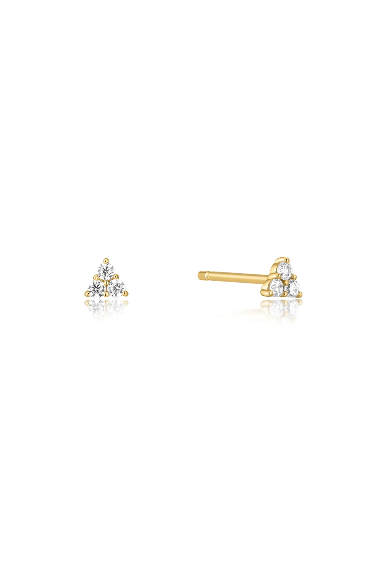 The Posy Topaz 14ct Gold Vermeil Stud Earrings