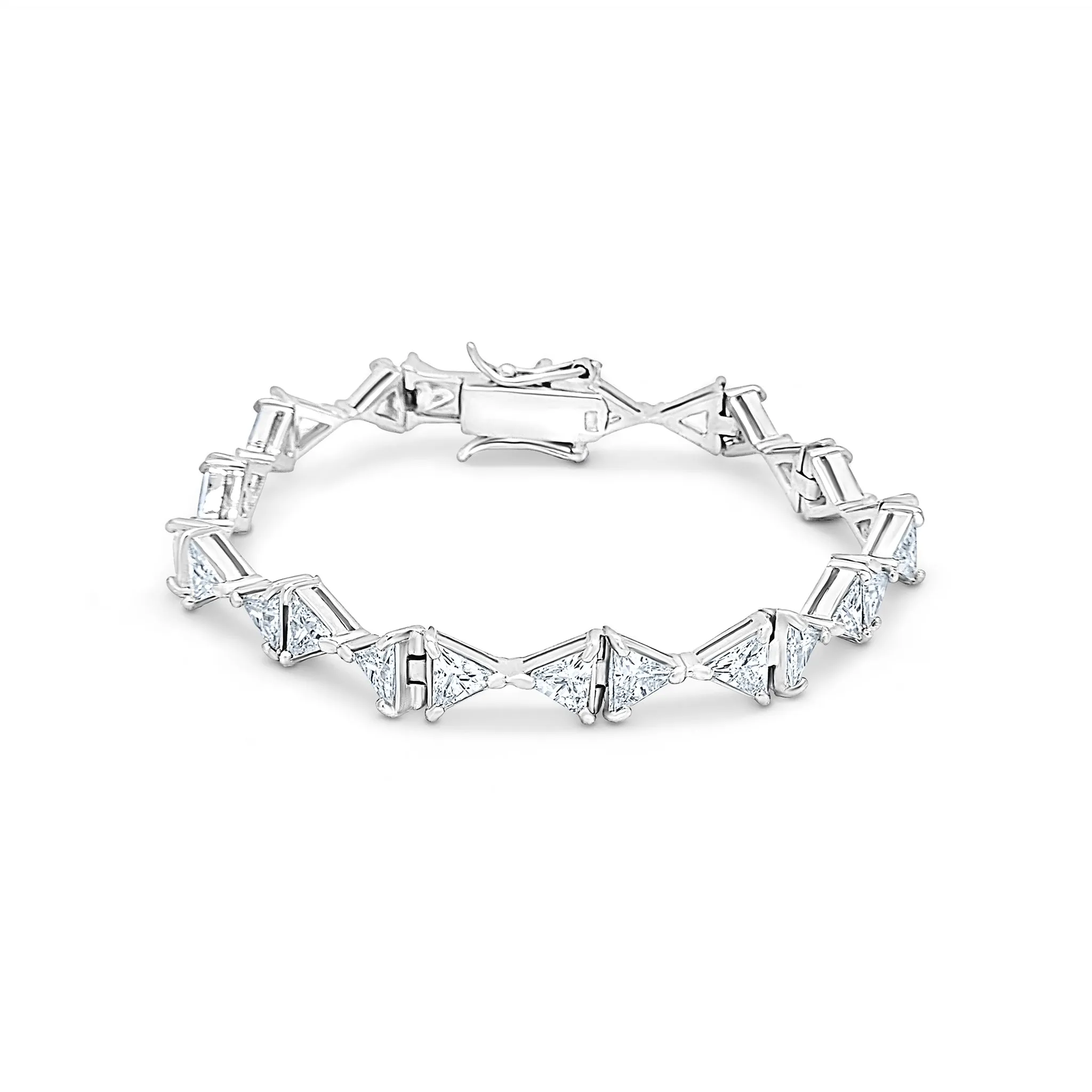 Triangle Tennis Bracelet