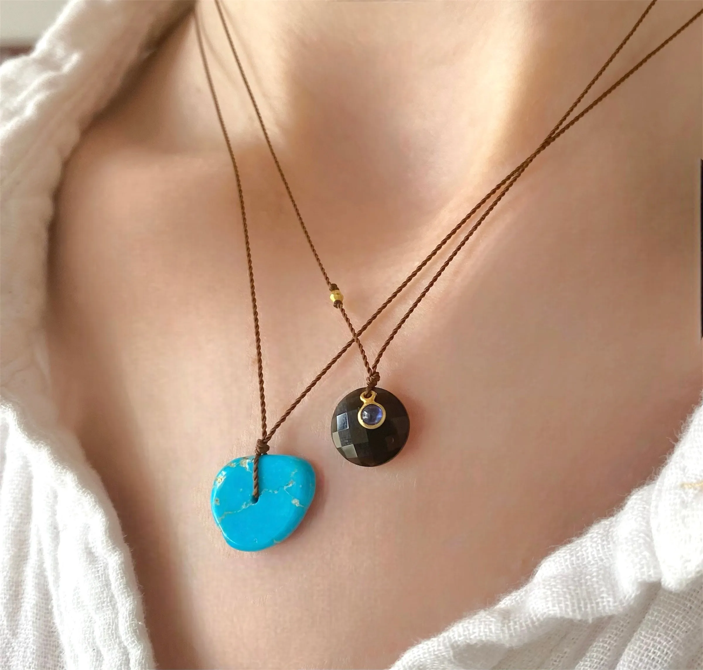 Turquoise Solitaire Necklace