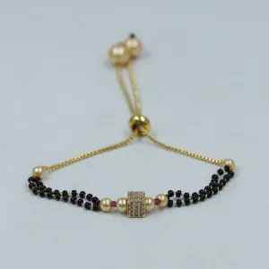 Zircon/AD Mangalsutra Bracelet 4549-1